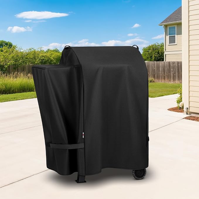 Unicook Pellet Grill Cover for Pit Boss Lexington 500, Onyx Edition, Lexington - Image 7