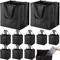 NERUB Set of 10 Reusable Grocery Bags Heavy Duty Shopping Bags Large Grocery by NERUB