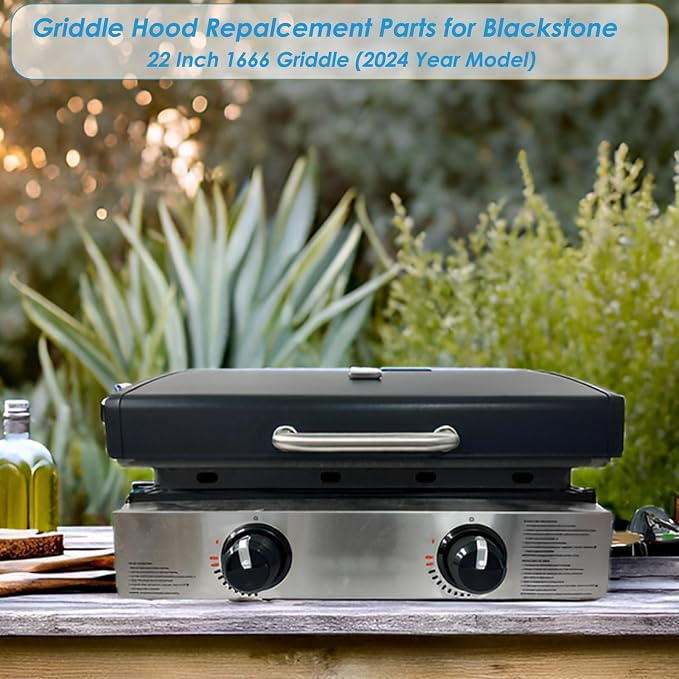 Upgrade Hinged Lid for Blackstone 1666 22 Inch Omnivore Griddles, Griddle Hard - Image 7