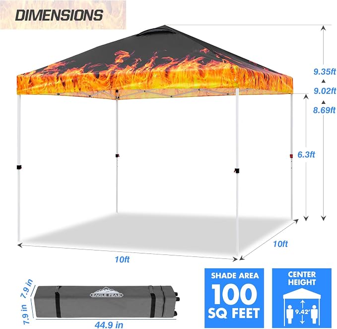 EAGLE PEAK Pop Up Canopy Tent - Image 3