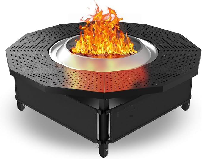Fire Pit Surround Tabletop for Solo Stove Bonfire Ranger 2.0, by Unknown