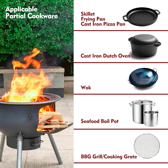 Multifunction Wood Burning Stove - Image 2