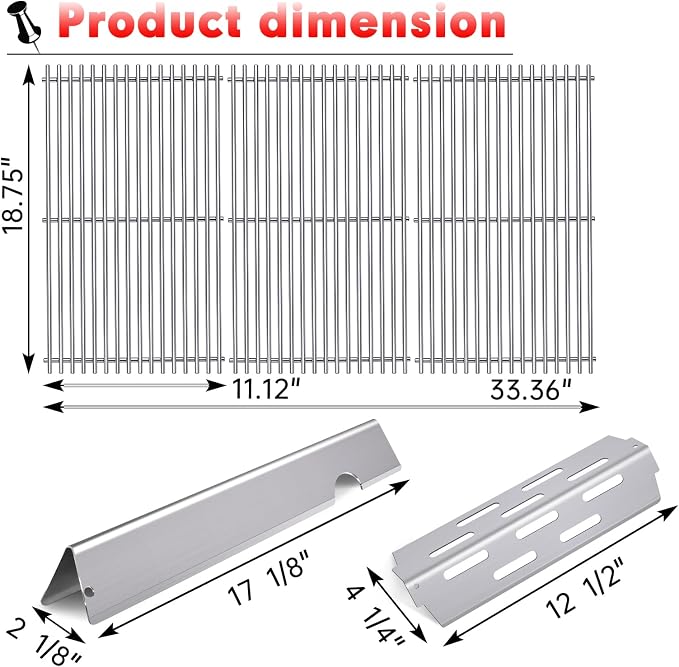 Grill Grates Flavorizer Bars Parts - Image 2