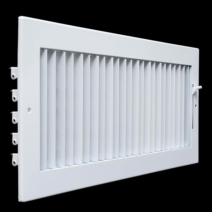 Fits 16x6 Duct Opening Steel Adjustable Air Supply Grille by Handua | Register - Image 4