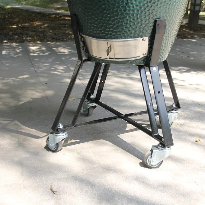 Rolling Cart Stand for Large Big Size Green Egg - Image 6