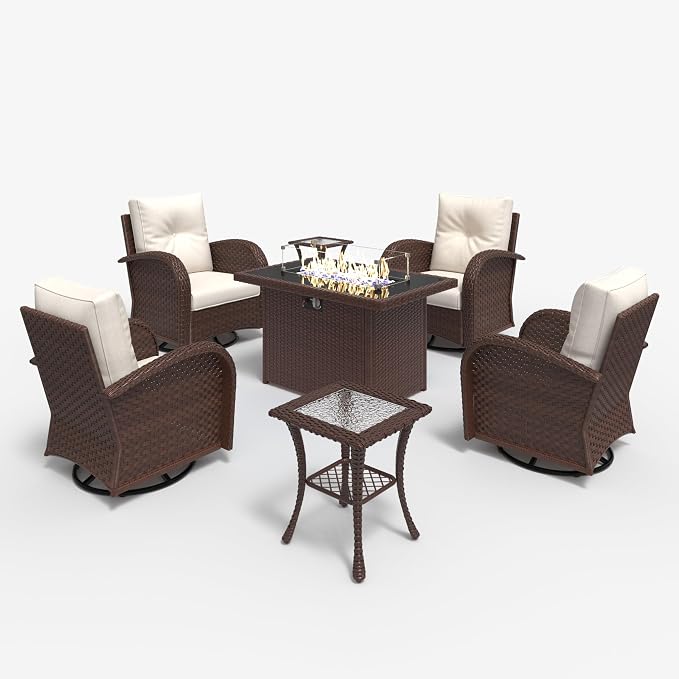 LayinSun 7 Pieces Outdoor Patio Furniture Set - Image 2