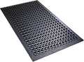 Anti Fatigue Rubber Floor Mats Restaurant Kitchen Rubber Drainage Mat Out Door by YOSHIKO