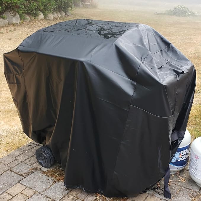 Grill Cover for Weber Genesis II 4 Burner & LX 400 Series, 65 Inch Heavy Duty & - Image 4