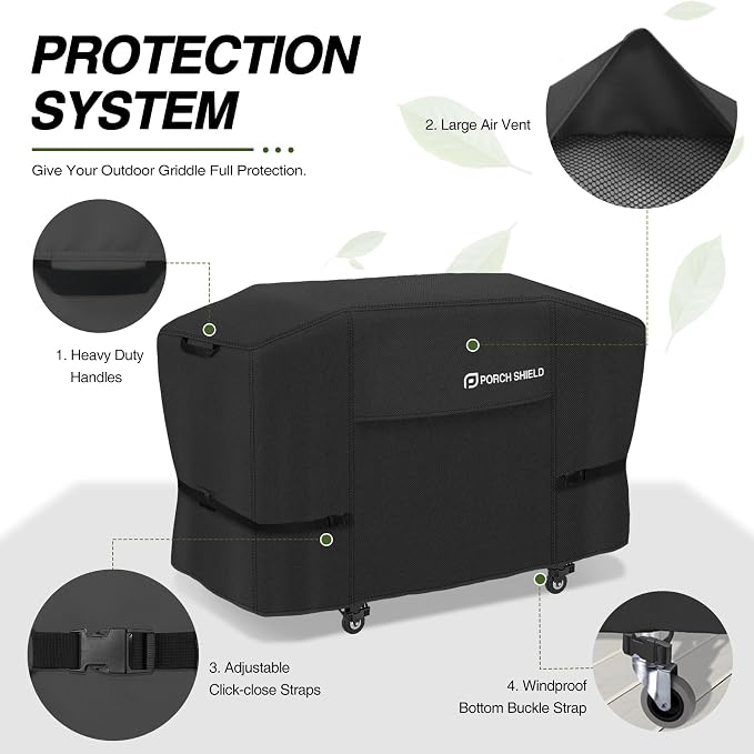 Porch Shield 28 inch Griddle Cover - Image 4
