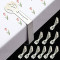 CUNGLIN Tablecloth Clips for Outdoor Tables, Tulip Shape Picnic Table Cloth by CUNGLIN