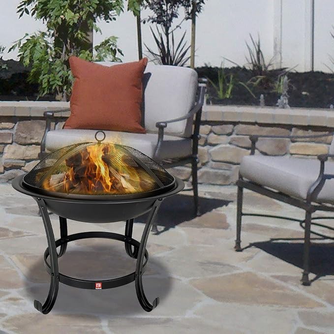 FireBeauty Fire Pit BBQ Grill Pit Bowl - Image 8