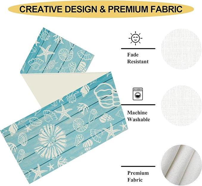 Beach Starfish Table Runner - Image 5