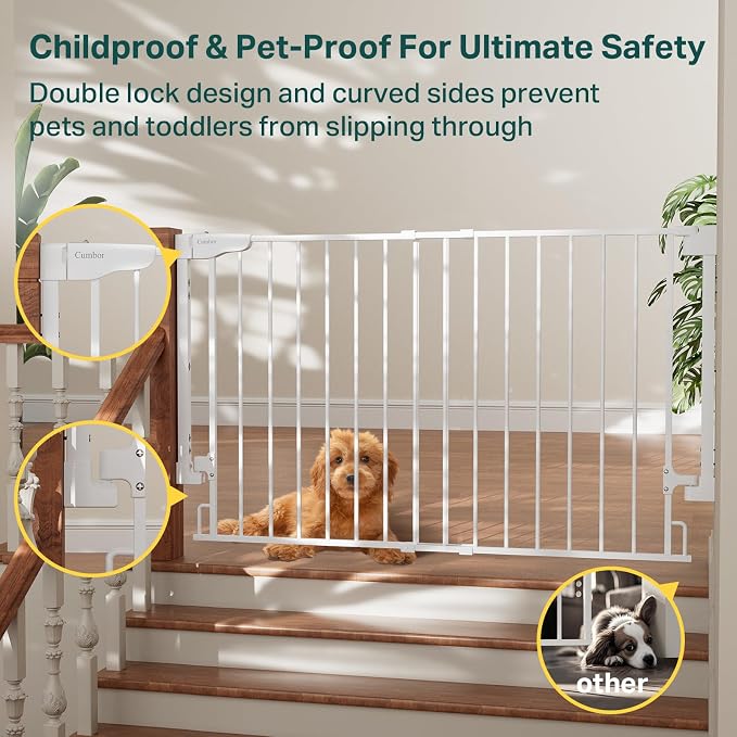 Cumbor Expandable 31.6-48" Baby Gate - Image 4