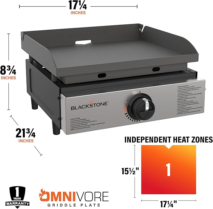 Blackstone 1971 Original 17” Tabletop Griddle - Image 3