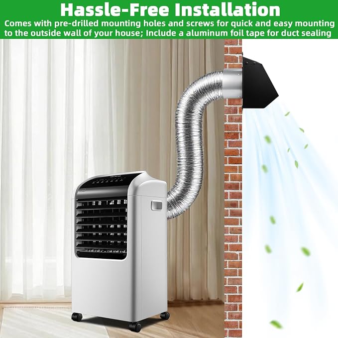 4" Dryer Vent Cover Outdoor, Dryer Vent Cover - Image 6