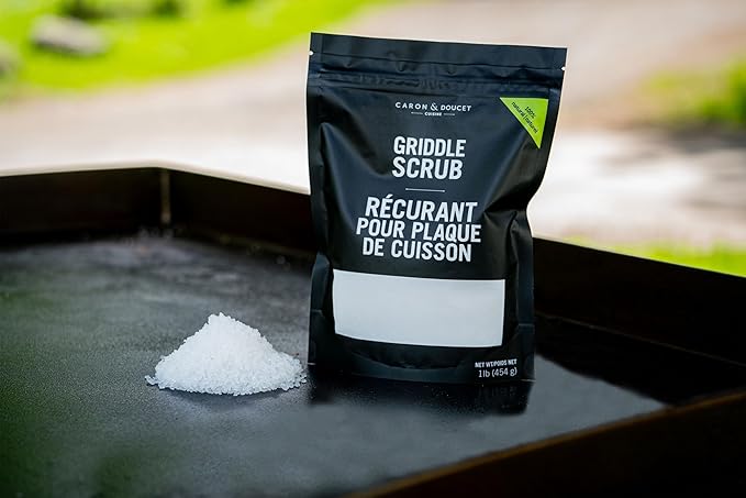 CARON & DOUCET Griddle Cleaning & Restoring Salt Scrub | 100% Natural | Best - Image 2