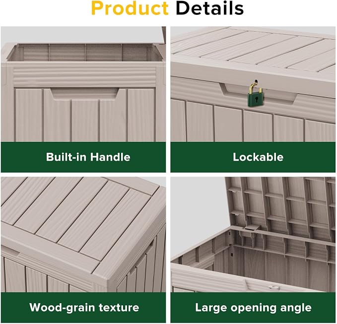 45 Gallon Patio Storage Box - Image 9