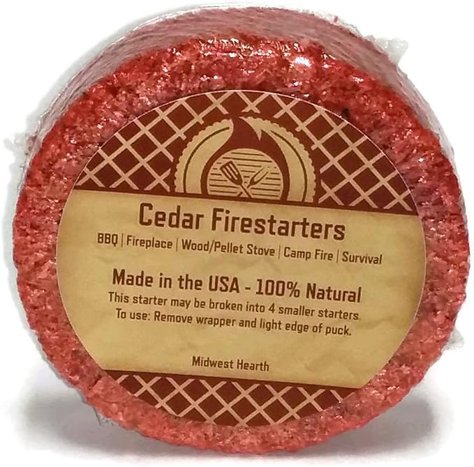 Midwest Hearth Cedar Fire Starters Made in USA - Image 2