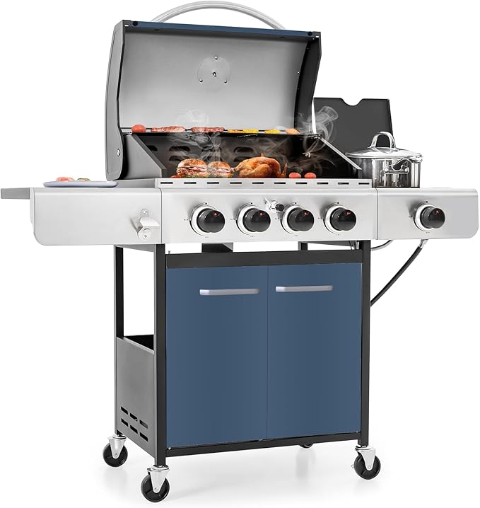 MFSTUDIO 4 Burner BBQ Gas Grill by MFSTUDIO