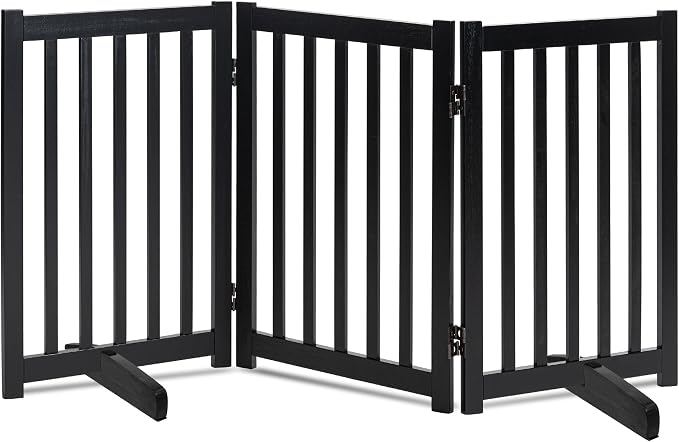 LZRS Freestanding Dog Gate 30 inch Tall by LZRSPET