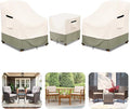3-Piece Patio Furniture Covers Waterproof by Owlcover