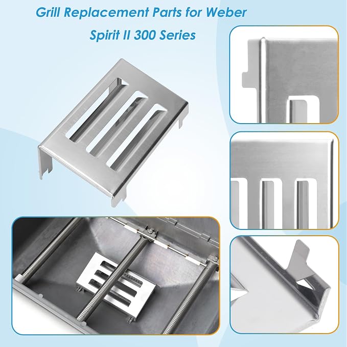 Grill Parts for Weber Spirit II Grill Replacement Parts, 7636 67046 Flavorizer - Image 5