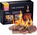 HGD Fire Starter, 128 Mini Square, Natural Fire Starters by HGD