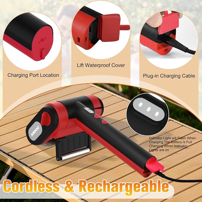 Grill Cleaner for Outdoor Grill, Electric Grill Brush for Grill - Image 6