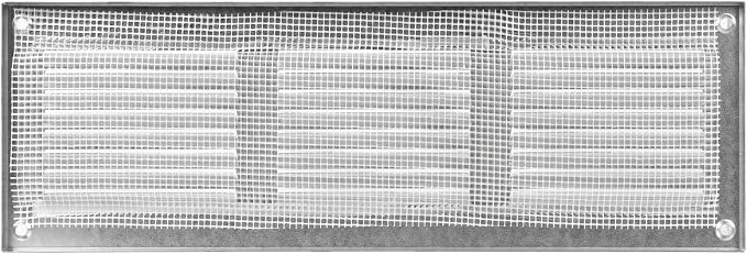Repa Market 12x4 Inch Air Vent Cover/Galvanized Steel Louvered Grill Cover - Image 6