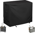 Outdoor Storage Cabinet Cover for Wicker Outdoor Bar Cart, Outdoor Bar Table by Unknown