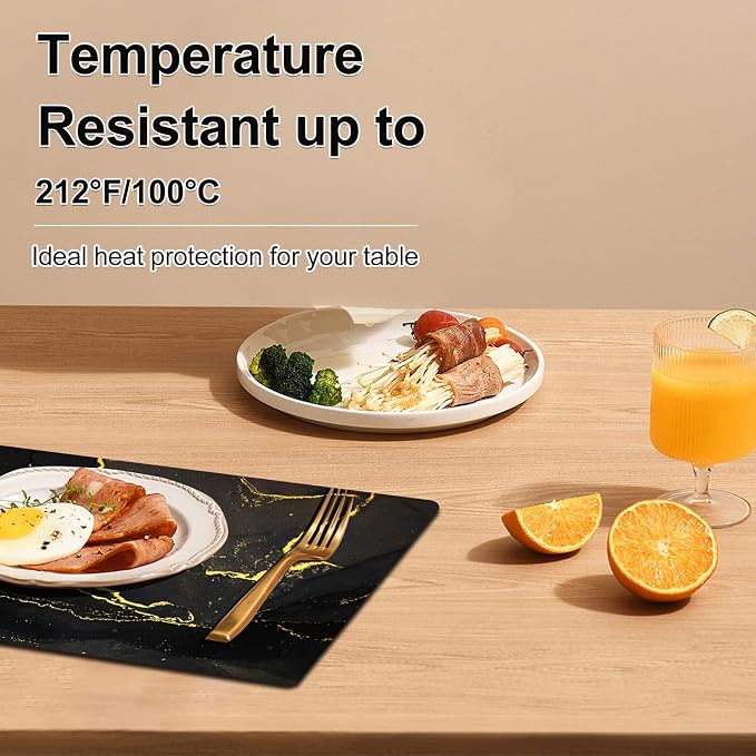 Marble Placemats Set of 4 - Image 2