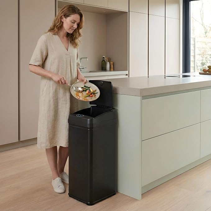iTouchless 50 Liter / 13 Gallon Kitchen Trash Can - Image 2
