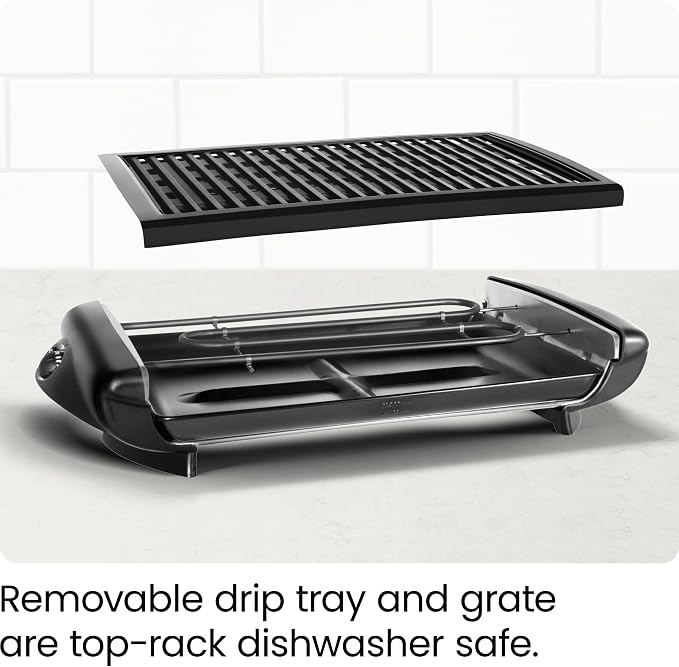 Chefman Electric Smokeless Indoor Grill w/ Non-Stick Cooking Surface & - Image 8