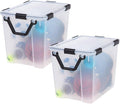 IRIS USA WeatherPro 103 Qt Storage Bins by IRISUSA