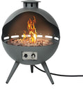 24-Inch Chimenea Outdoor Gas Fireplace, 000 BTU Propane Fire Pit by BAIDEHOME
