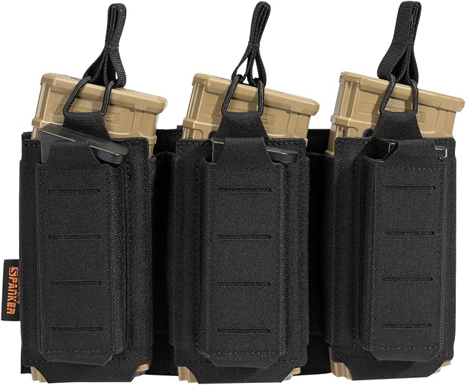 EXCELLENT ELITE SPANKER Tactical Open-Top Single/Double/Triple Molle Mag Pouch by EXCELLENTELITESPANKER