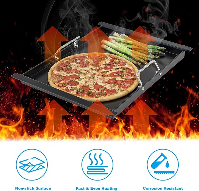 16517 Half Size Griddle Insert for Bull 30" 4 Burner Grill Angus 47628 47629 - Image 7