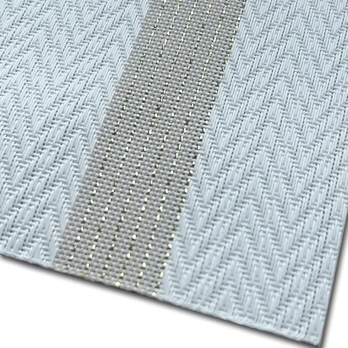 PIGCHCY Placemats Set of 8, Luxurious Elegant Placemats Non-Slip Washable - Image 3