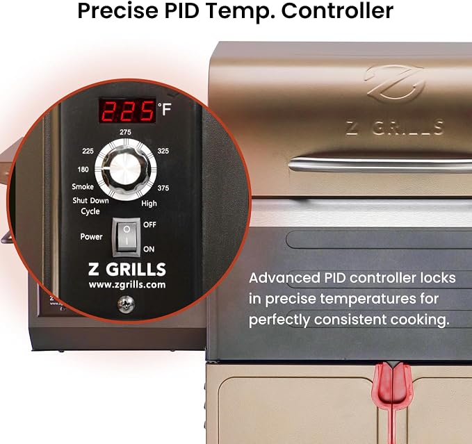 Z GRILLS 600D Wood Pellet Grill – 8-in-1 BBQ Smoker - Image 4