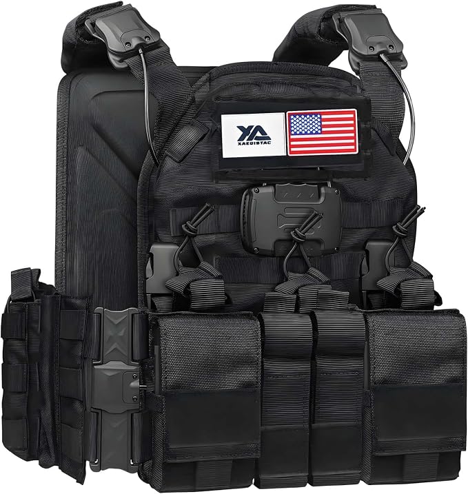 xaegistac Tactical Vest -Adjustable Modular Design - Image 9