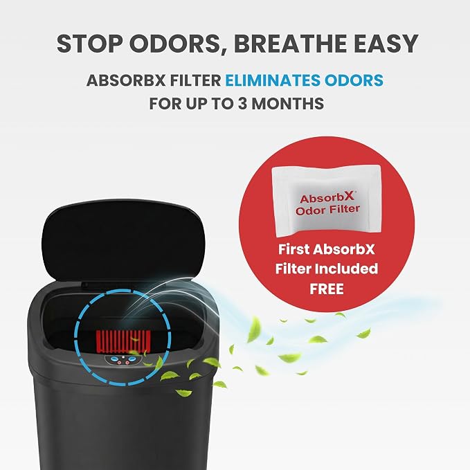 iTouchless 13 Gallon Automatic Sensor Trash Can - Image 4