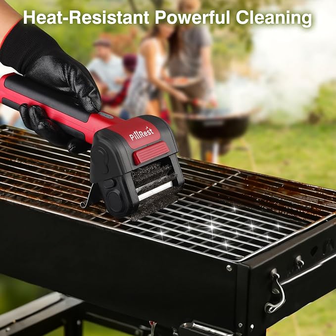 Electric Grill Brush, Cordless Rechargeable Grill Cleaner - Image 8