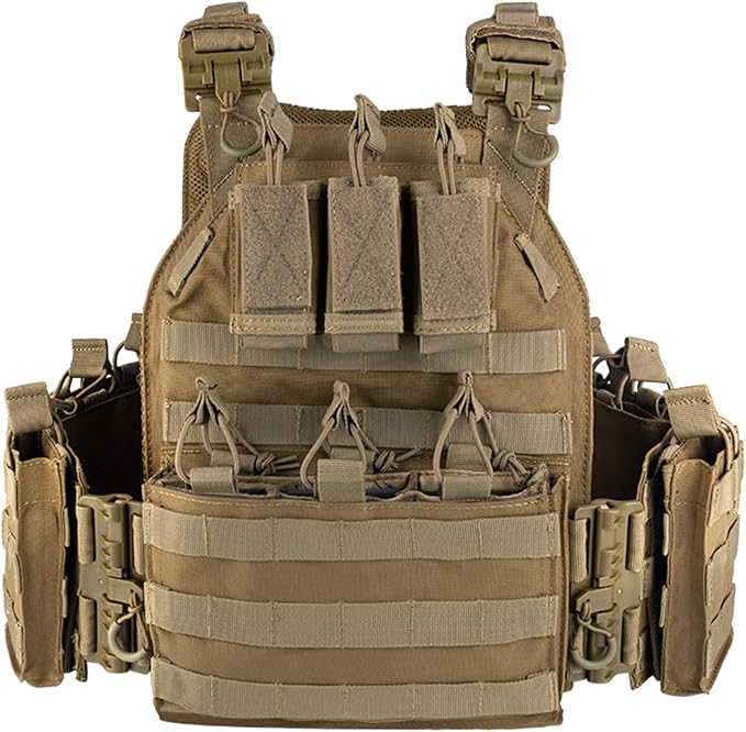 vAv YAKEDA Camo Tactical Outdoor Carrier Vest - Image 2