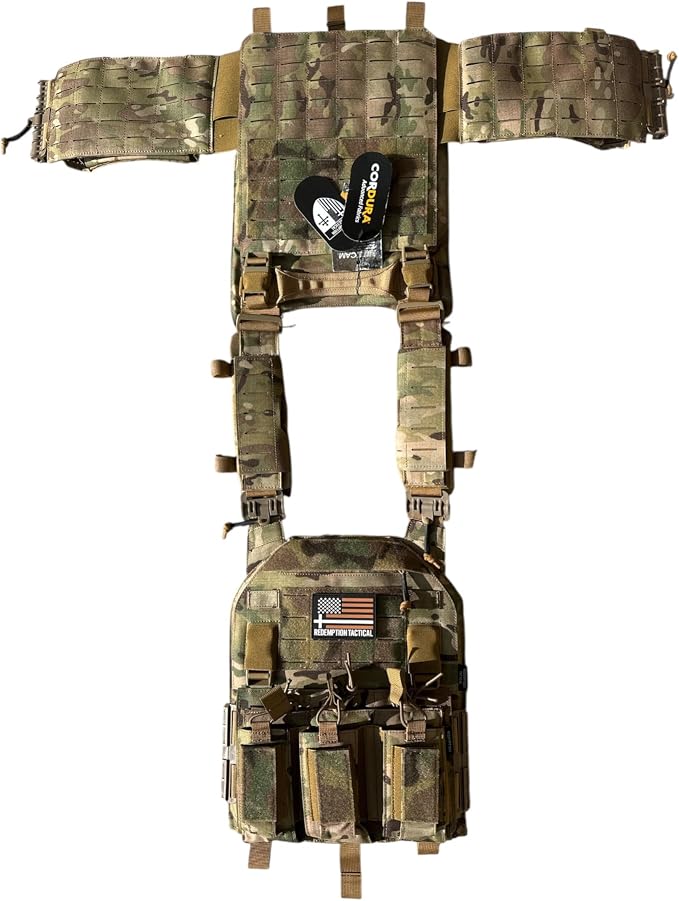 Redemption Crusader 2.0 Molle Quick Release Buckles Airsoft Vest - Image 4