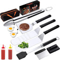 Griddle Accessries Kit, Grill BBQ Spatula Utensils Set by MayweTanso