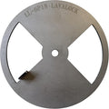 LavaLock® Smoker Pinwheel bbq air damper pit grill vent, STEEL 4 6 8 12 by LavaLock%C2%AE