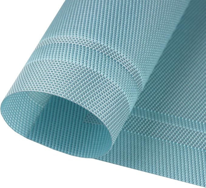 PIGCHCY Heat Insulation Non Slip Plastic Placemats, Washable Easy to Clean - Image 5
