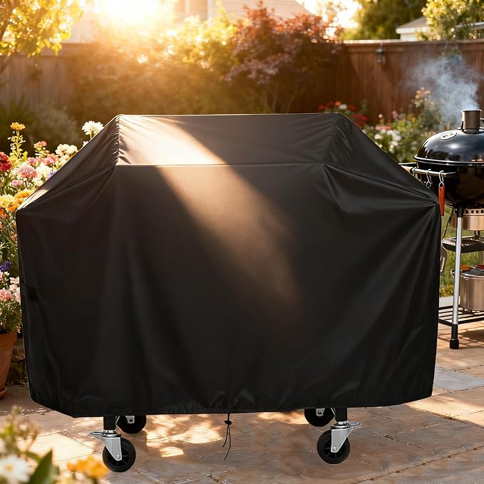 Grill Cover for Electactic 3-Burner Propane Gas Grill, Waterproof Outdoor - Image 7