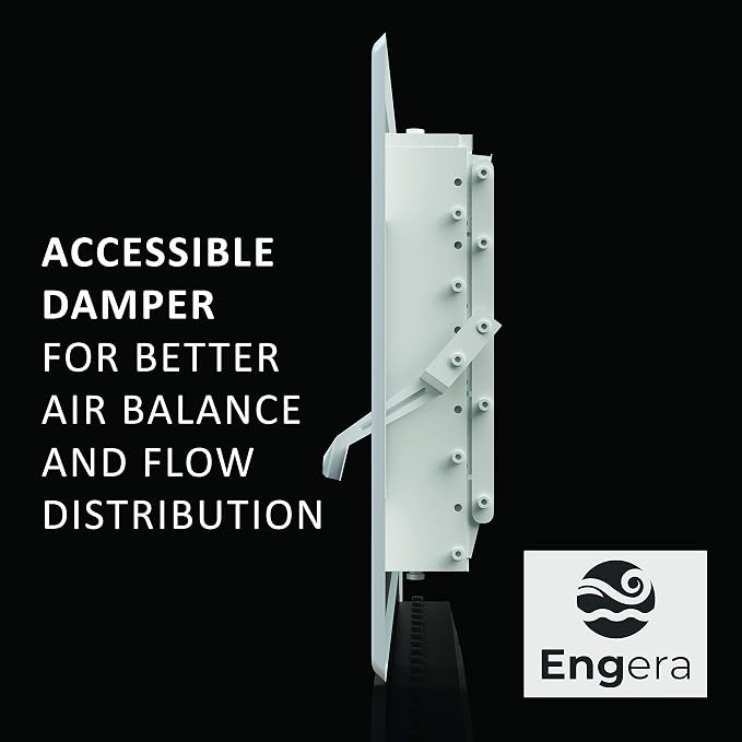 Engera Adjustable Double Deflection HVAC Air Register-Supply Air Diffuser Air - Image 8
