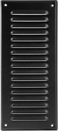 Vent Systems - 3 x 10 Inch Black Metal Rectangular Soffit Air Vent Grille Cover by VentSystems